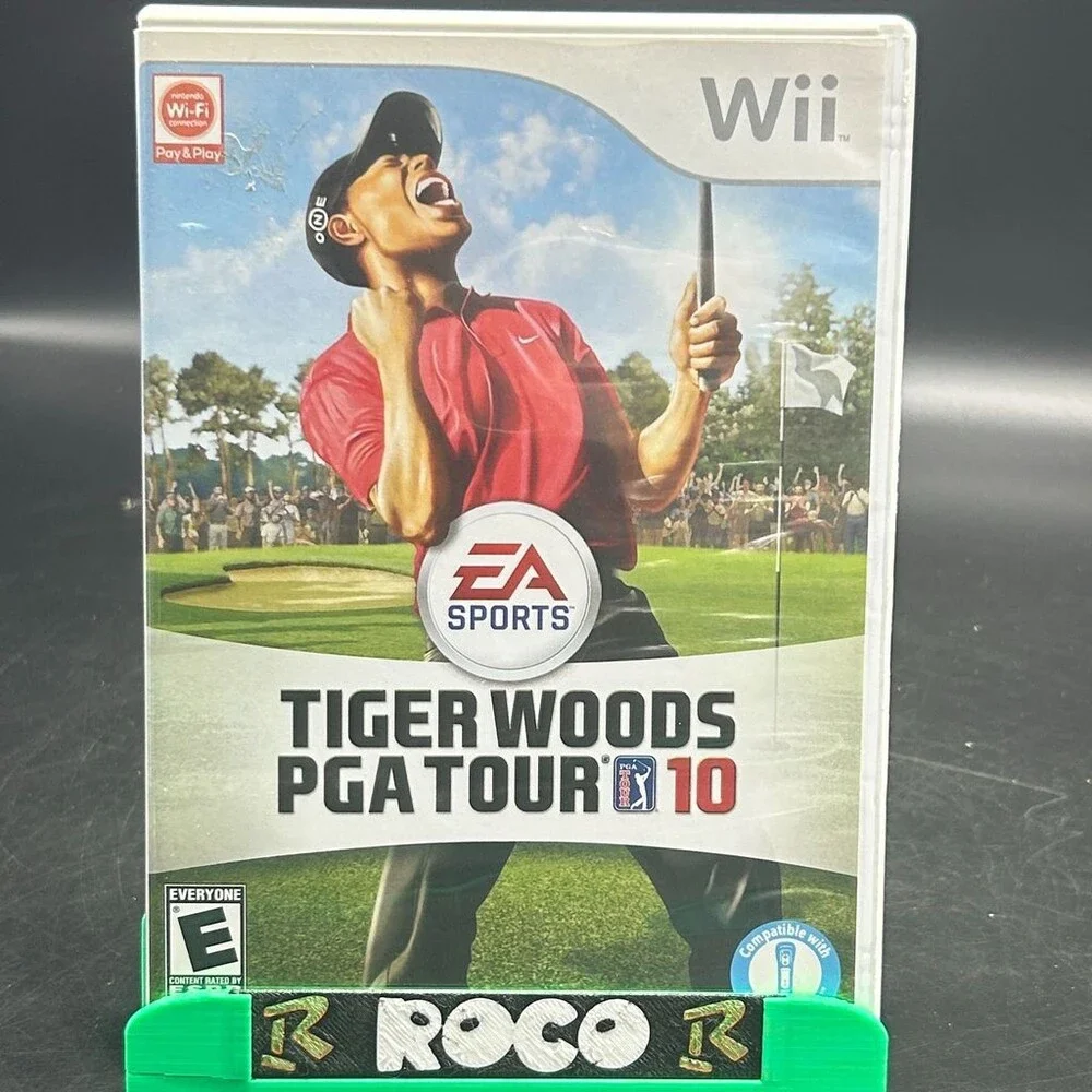 Tiger Woods PGA TOUR 10 Wii (Nintendo Wii, 2009) EA Sports CIB